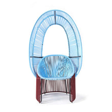 Load image into Gallery viewer, Cartagenas Reina Chair - Purple/Pastel Blue/Black