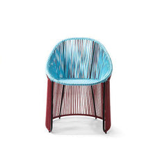 Load image into Gallery viewer, CARTAGENAS Dining Chair - purple/pastel blue/black