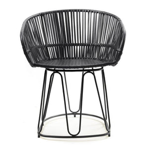Circo Dining Chair Leather - Black/Black