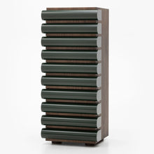 Load image into Gallery viewer, Storet - Elongated - Glossy Lacquered Dark Green
