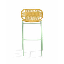 Load image into Gallery viewer, Cielo Barstool - Honey Yellow/Pastel Green
