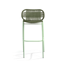 Load image into Gallery viewer, Cielo Barstool - Olive Green/Pastel Green