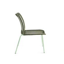Load image into Gallery viewer, Cielo Lounge Chair Low - Olive Green/Pastel Green
