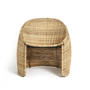 CARTAGENAS NATURAL Lounge Chair - Natural Beige/Yellow