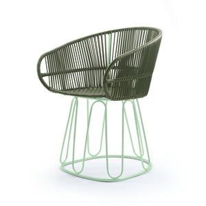 Circo Dining Chair - Olive Green/Pastel Green