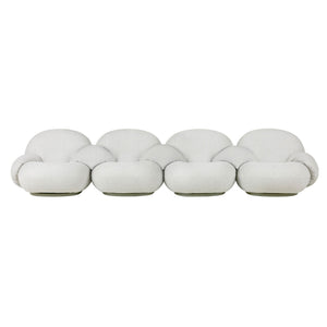 Pacha Four Seater Outdoor Sofa with Armrests and Middle Armrests