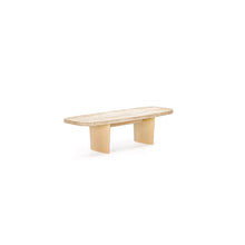 Load image into Gallery viewer, Materia Side Table - Light Ash - Travertine