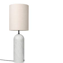 Load image into Gallery viewer, Gravity Floor Lamp Xl - White Marble - Canvas