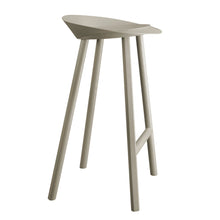 Load image into Gallery viewer, Jean Stool - Oak veneer, silk grey lacquered