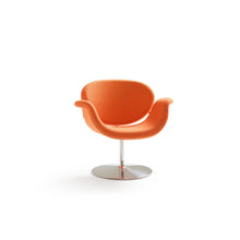 Load image into Gallery viewer, Tulip Midi Armchair - Orange - Disk Base
