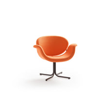 Load image into Gallery viewer, Tulip Midi Armchair - Orange - Cross Base