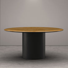 Load image into Gallery viewer, Antilles Dining Table - Round - Marble Gialle Reale