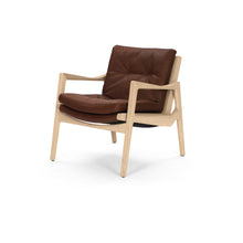 Load image into Gallery viewer, Euvira Lounge - Oak - Leather