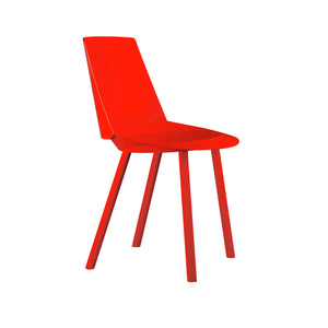 Houdini Chair - Armless - Neon Red