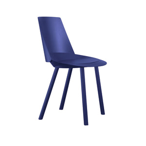 Houdini Chair - Armless - Lapis Blue