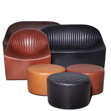 Load image into Gallery viewer, Oyster Sofa, Chairs and Footstools