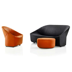 Oyster Chair, Sofa and Footstool