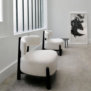 Dalya Armchair - Without Arms - Solid Ash
