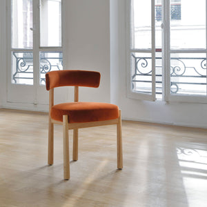 Dalya Bridge Dining Chair - Natural Solid Oak
