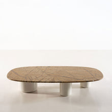 Load image into Gallery viewer, Pan - Forest Brown Marble - Glossy Lacquered White