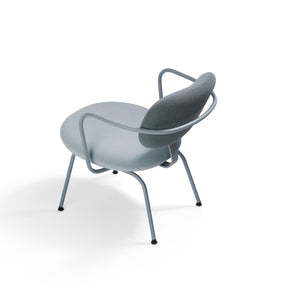 Vega Lounge Chair with Arms - 4-legged Base