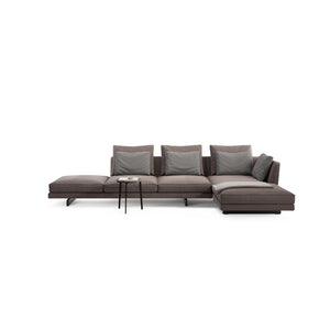 Savoy - Sofa 240 Dualback Right and Sectional Chaise 180 Right