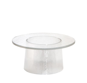 Bent Side Table - Transparent