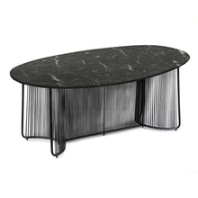Load image into Gallery viewer, Cartagenas Dining Table - Marble - Black/Black/Black/Nero Marquinia Unito