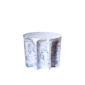 Chouchou Side Table - Round - Marble White