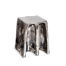 Load image into Gallery viewer, Chouchou Stool - Silver