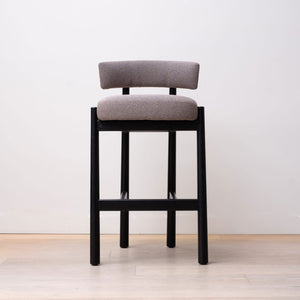 Dalya Barstool - Black Solid Ash