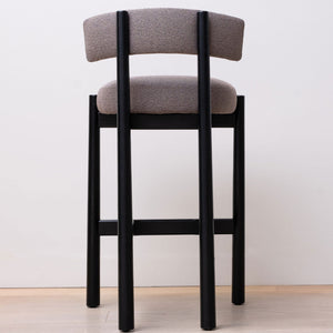 Dalya Barstool - Black Solid Ash