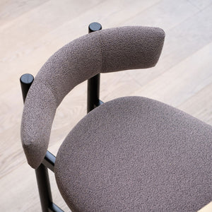Dalya Barstool - Black Solid Ash