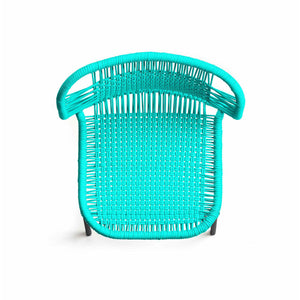 Cielo Stacking Chair - Light Green/Black