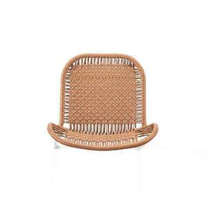 Cielo Stacking Chair - Caramel brown/Pastel Green