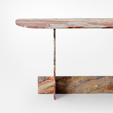 Load image into Gallery viewer, Selce Console - Orobico Arabescato Rosso