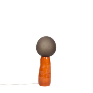 Kokeshi - Small - Grey Acetato - Terracotta