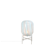 Load image into Gallery viewer, Oda - medium - White and Light Blue - Galvanized