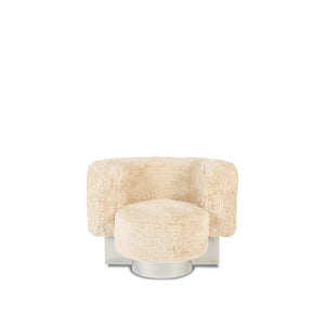 Wham Lounge Chair - Faux Fur