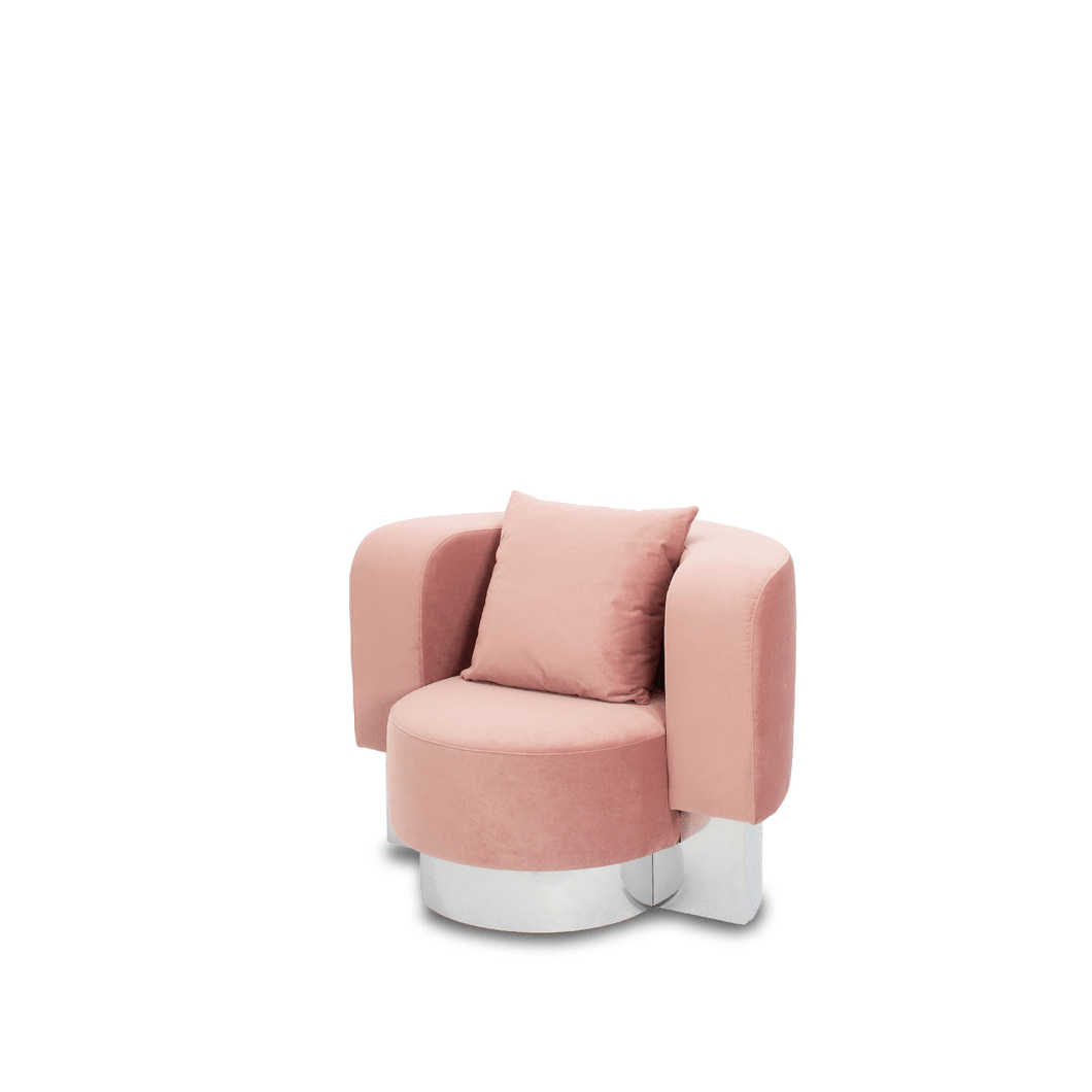 Wham Lounge Chair - Velvet