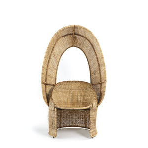 CARTAGENAS NATURAL Reina Chair - Natural Beige/Black