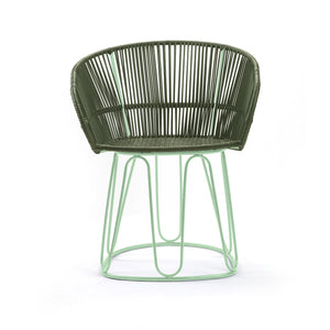 Circo Dining Chair - Olive Green/Pastel Green