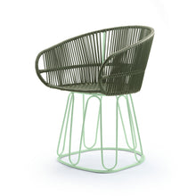 Load image into Gallery viewer, Circo Dining Chair - Olive Green/Pastel Green
