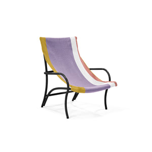 Maraca Lounge Chair - orange/gold/red/pink sand
