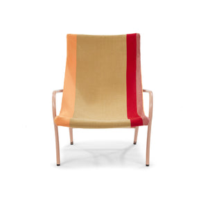 Maraca Lounge Chair - Orange/Gold/Red/Pink Sand
