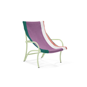 Maraca Lounge Chair - Turquoise Green/Purple/Red/Pastel Green