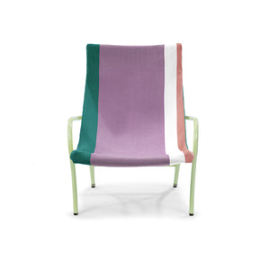 Maraca Lounge Chair - Turquoise Green/Purple/Red/Pastel Green