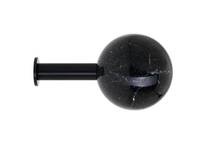 Dots Stone - Wall Hook - Nero Marquina