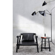 Load image into Gallery viewer, Altay Armchair - Black Full Grain Leather