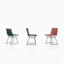 Load image into Gallery viewer, Neil Twist Chair - Black - English Green &amp; Anthracite Grey &amp; Orange
